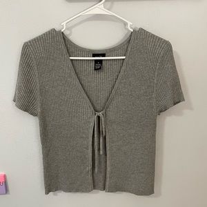 Rue 21 front tie t-shirt
